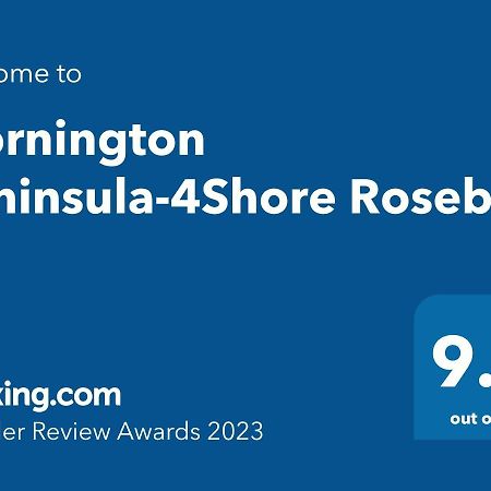 Vila Mornington Peninsula-4Shore Rosebud Exteriér fotografie